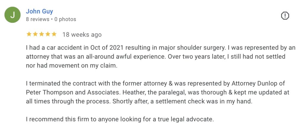 John Guy Testimonial